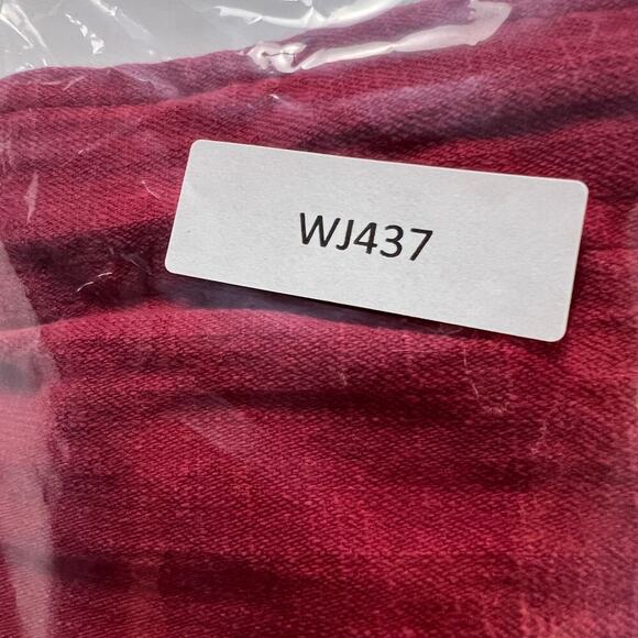 Gloria Vanderbilt Vintage High Rise Red Cotton Cargo Crop Pants Jeans Size 14 - Picture 12 of 12